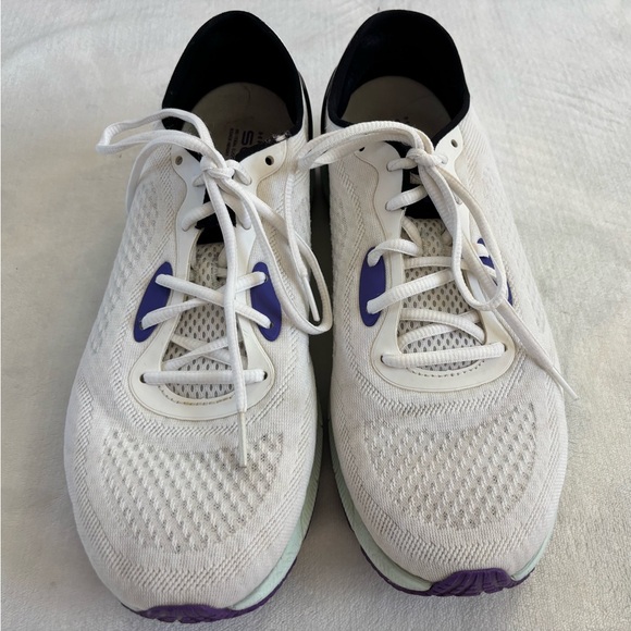Under Armour HOVR Sonic 4 Running Shoes White Purple Unisex Size 11 - Picture 2 of 8